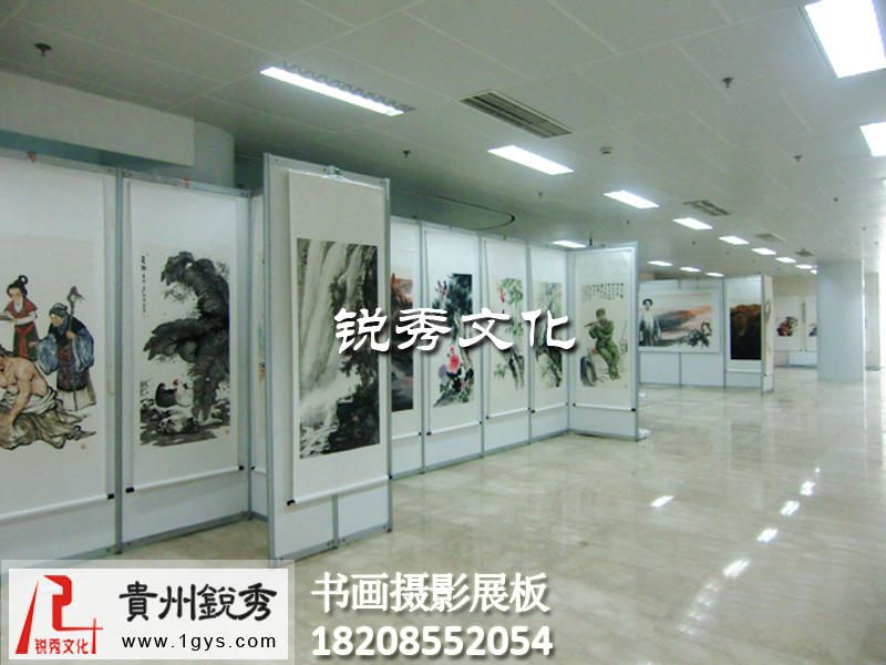 貴陽畫展布置公司 貴陽畫展策劃布置公司 書畫挂畫展闆圖片